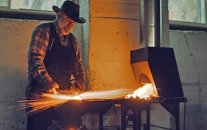 blacksmith in Alleghany Highlands